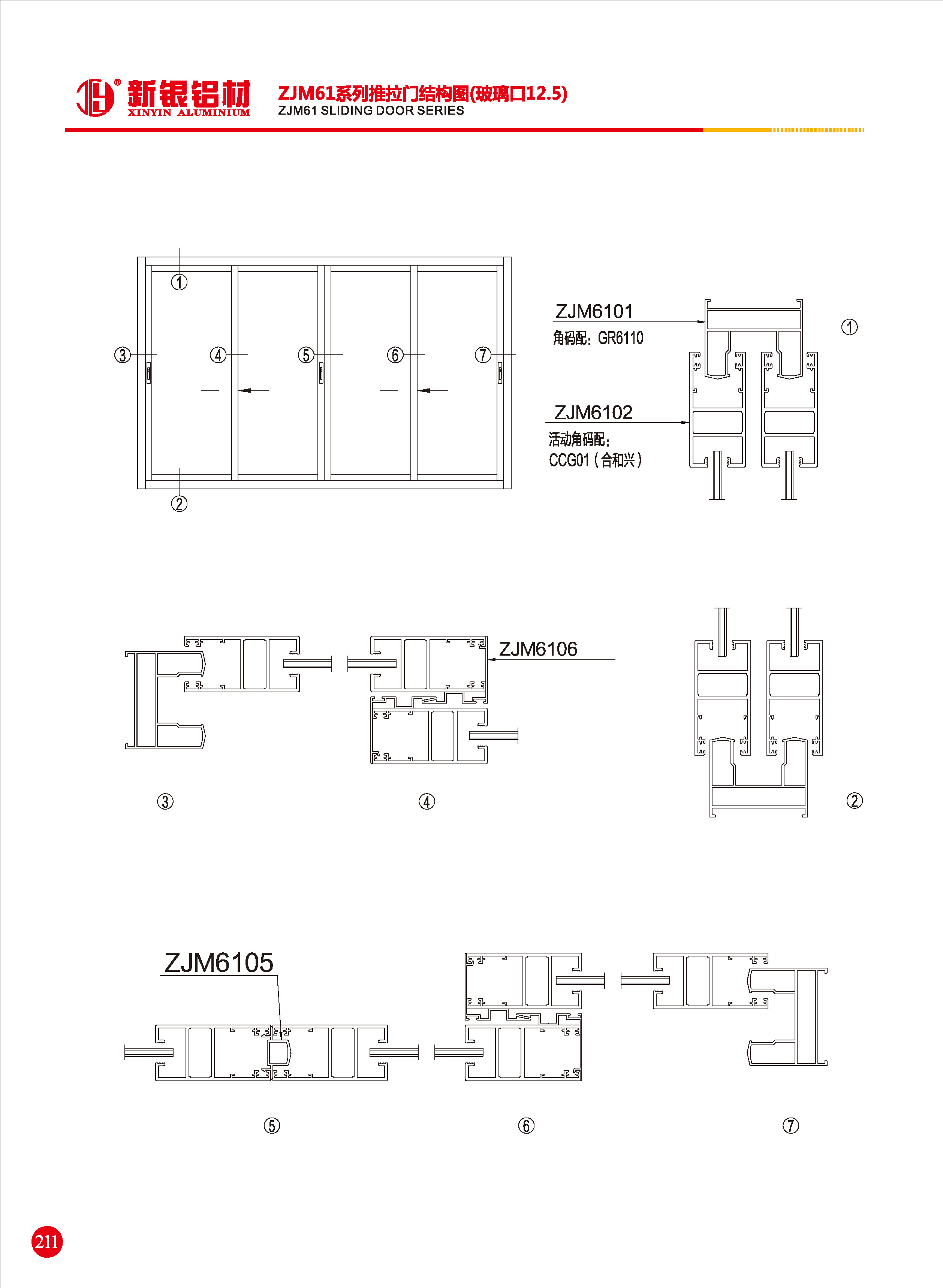 ZJM61系列推拉门